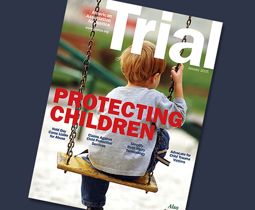 January 2025 Trial cover Protecting Children