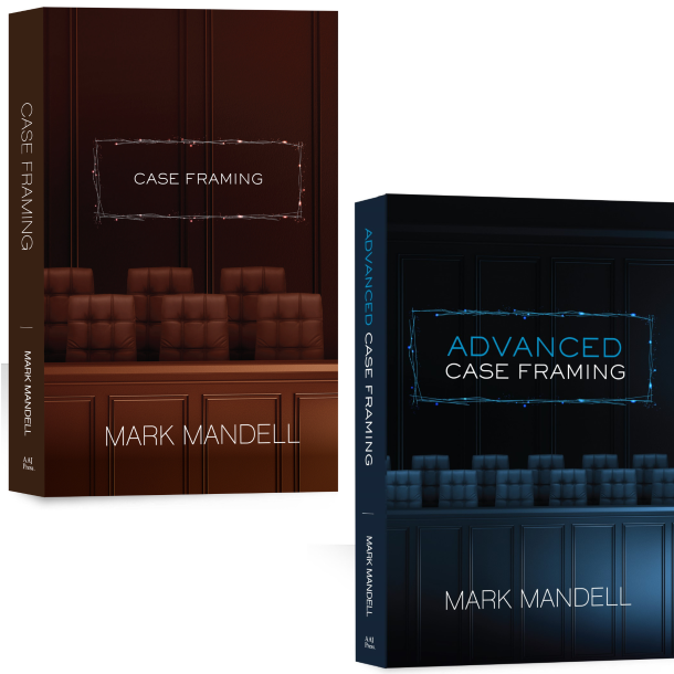 Case Framing and Advanced Case Framing by Mark Mandell, side by side